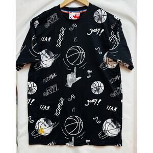 Jack & Jones NBA Utah Jazz short sleeve graphic t-shirt basketball print Rare Sm